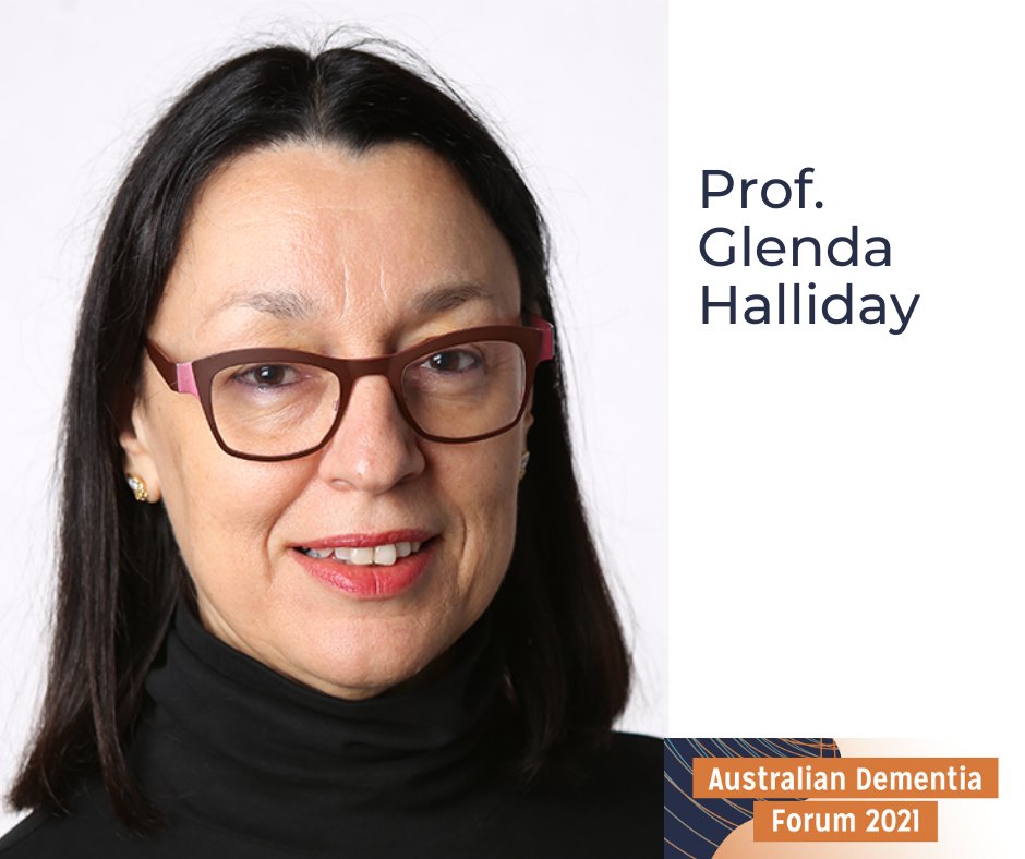 What’s new in dementia from Prof Glenda Halliday? Actually, lots, 
including: 
- New risk genes for FTD identified, new therapies being trialled #ADF2021