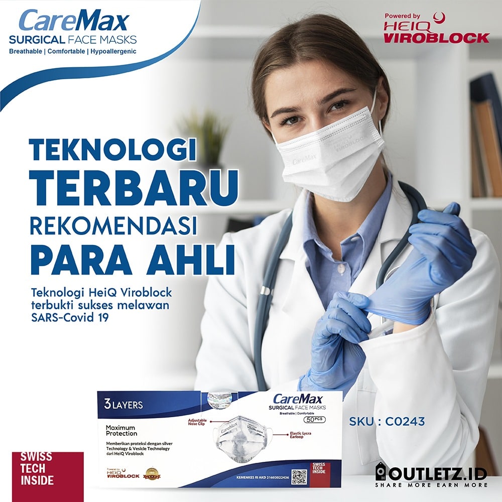 davidhalimID's tweet photo. @budimandjatmiko Masker CAREMAX...

Masih ragu beralih masker? 
Kalau bisa MEMBUNUH VIRUS &amp; BAKTERI kenapa hanya sekadar proteksi? 
Yuk beralih ke teknologi HeiQ Viroblock sekarang!

untuk lebih detail, silahkan kunjungi 
https://t.co/tQnQeBp8LM https://t.co/JQWmD4uqYB