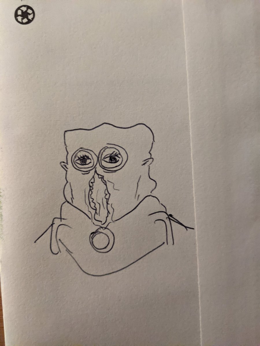 Have this drawing of wat tambor without his mask on
Dilbert mfer lookin ass 
