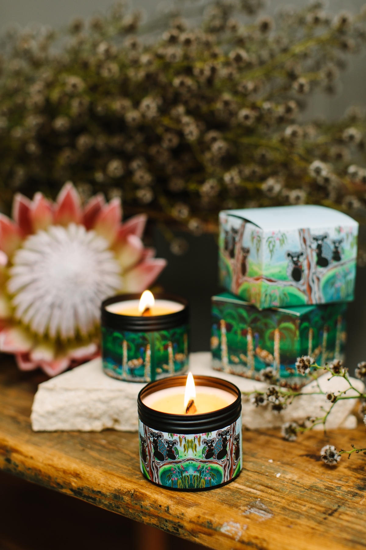 Glo best sale light candles