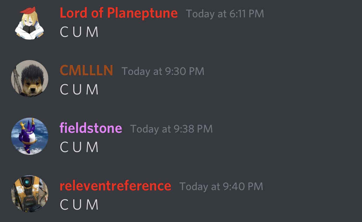 fieldstone_'s tweet photo. C U M https://t.co/wzBc8Olihc