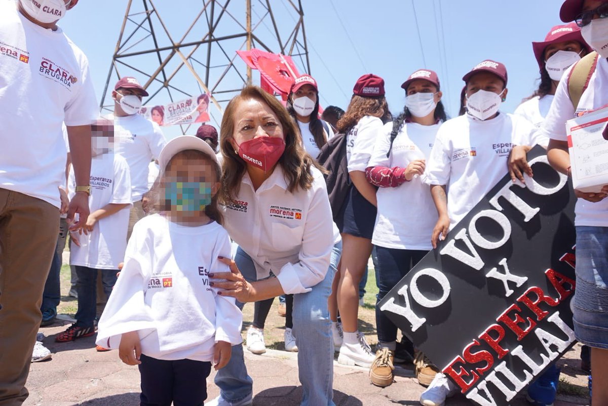 EspeVillalobosP's tweet photo. Gracias por acompañarme a éste cierre de campaña distrital con la Candidata a la Alcaldía la Lic. Clara Brugada Molina.

Hoy estamos de fiesta.
¡Que viva la #4taTransformación! https://t.co/Qq0gNkYCi0