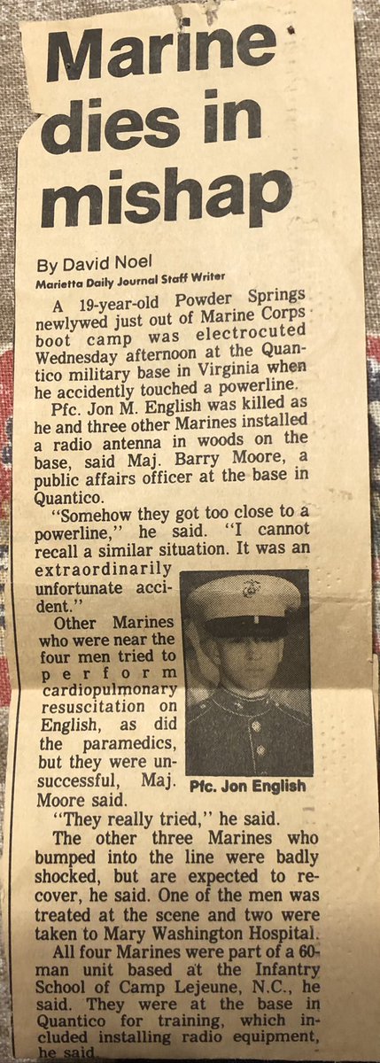 JMpowerguy's tweet photo. 29 years ago this year.. Wow... remember it like it was yesterday.  “Some gave all.... All gave some...” 🍺🍺🍺🇺🇸🇺🇸🇺🇸#brothersinarms #MemorialDayWeekend https://t.co/TlqCnW00ky