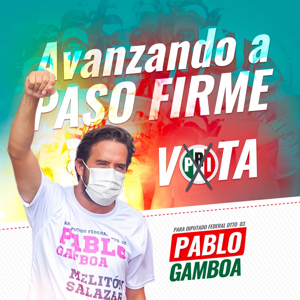 Vamos hacia el triunfo. #CuentasConmigo #CuentasConPabloGamboa