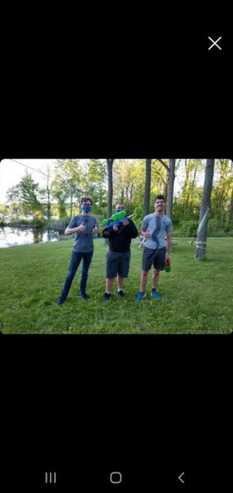 HHSWaterWars21's tweet photo. Shane gets out Shane and brayden but while eliminating brayden, they trade shots and both get out!!

Hydrophobic Assassins -1 player +1 Kill
Billabong brigade -2 players +1 kill https://t.co/GelUeG5762