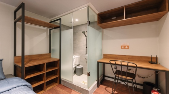 ソウル部屋ナビ 物件情報 新沙エリアのコシウォン 4号線彦州 オンジュ 駅から徒歩7分 おしゃれなウッドデザインの家具 家賃48 54万ウォン お問い合わせはソウル部屋ナビ公式lineまで 韓国情報 韓国留学 韓国ワーホリ T Co