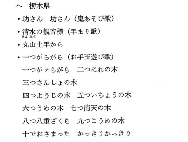 Sei ひとつがらがら というお手玉歌 手毬唄と分かりました 全国的に歌われてたようですが 資料の量を見るに北関東で主に歌われてたのかな T Co Ae6y98bvfz T Co Mzhn4kw4qn Twitter Sei ひとつがらがら というお手玉歌 手毬唄と分かりました 全国的に歌われてたようですが 資料の量を見るに北関東で主に歌われてたのかな T Co Ae6y98bvfz T Co Mzhn4kw4qn Twitter