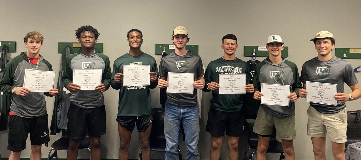 LivingstonISD's tweet photo. Here are your 2021 All-District Lions. Thank you All for a great season! Thank you Seniors for 4 years of hard work! #LionsWin https://t.co/ylYwOnqOR2