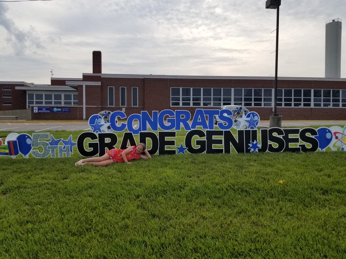 miranda_getz's tweet photo. Not sure who cried more the last few days.  We'll miss Taylor Mill, but look forward to what the future has in store! Hard to believe we have 2 middle schoolers!! Congrats Delaney and the future class of 2028!! #TMGenius #onceageniusalwaysagenius #WMSwildcat #timeneedstoslowdown https://t.co/WNVc2YnaVs