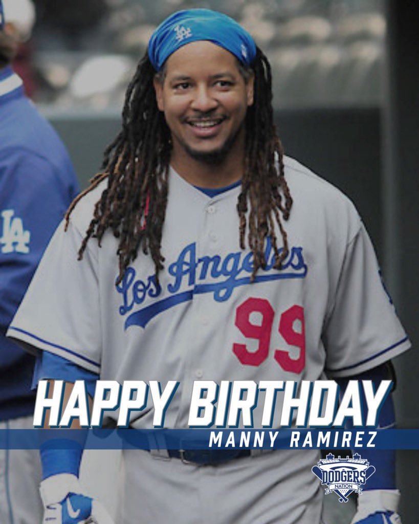 Happy Birthday to the one and only Manny Ramirez! 
