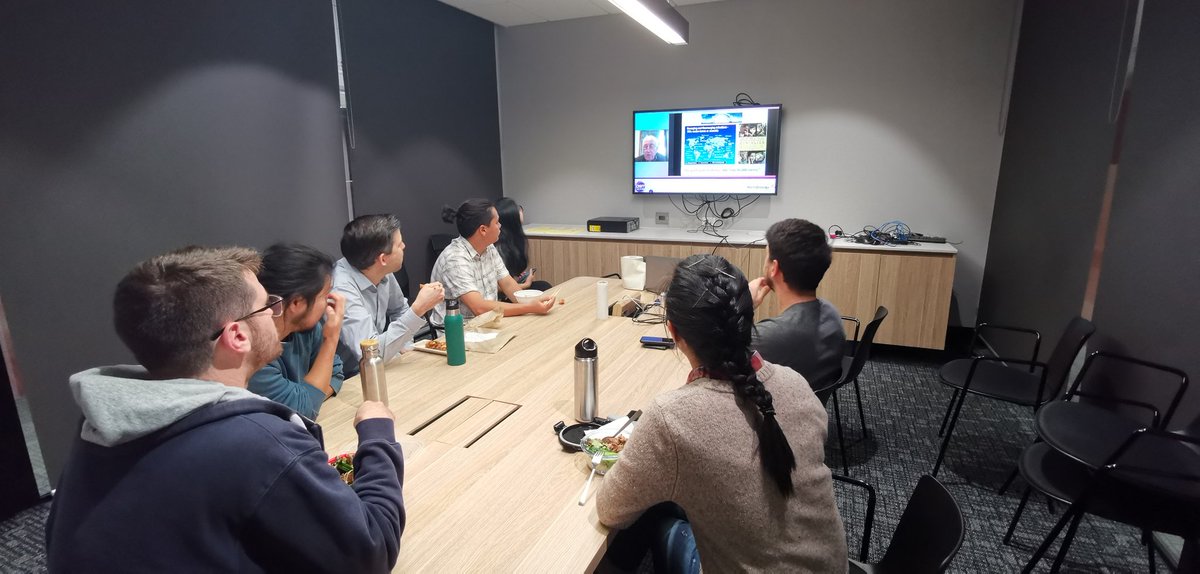 Wintwu7's tweet image. Everyone tuned in for @ProfPCDohertys public lecture ! @AUSSOCMIC #2021ASM