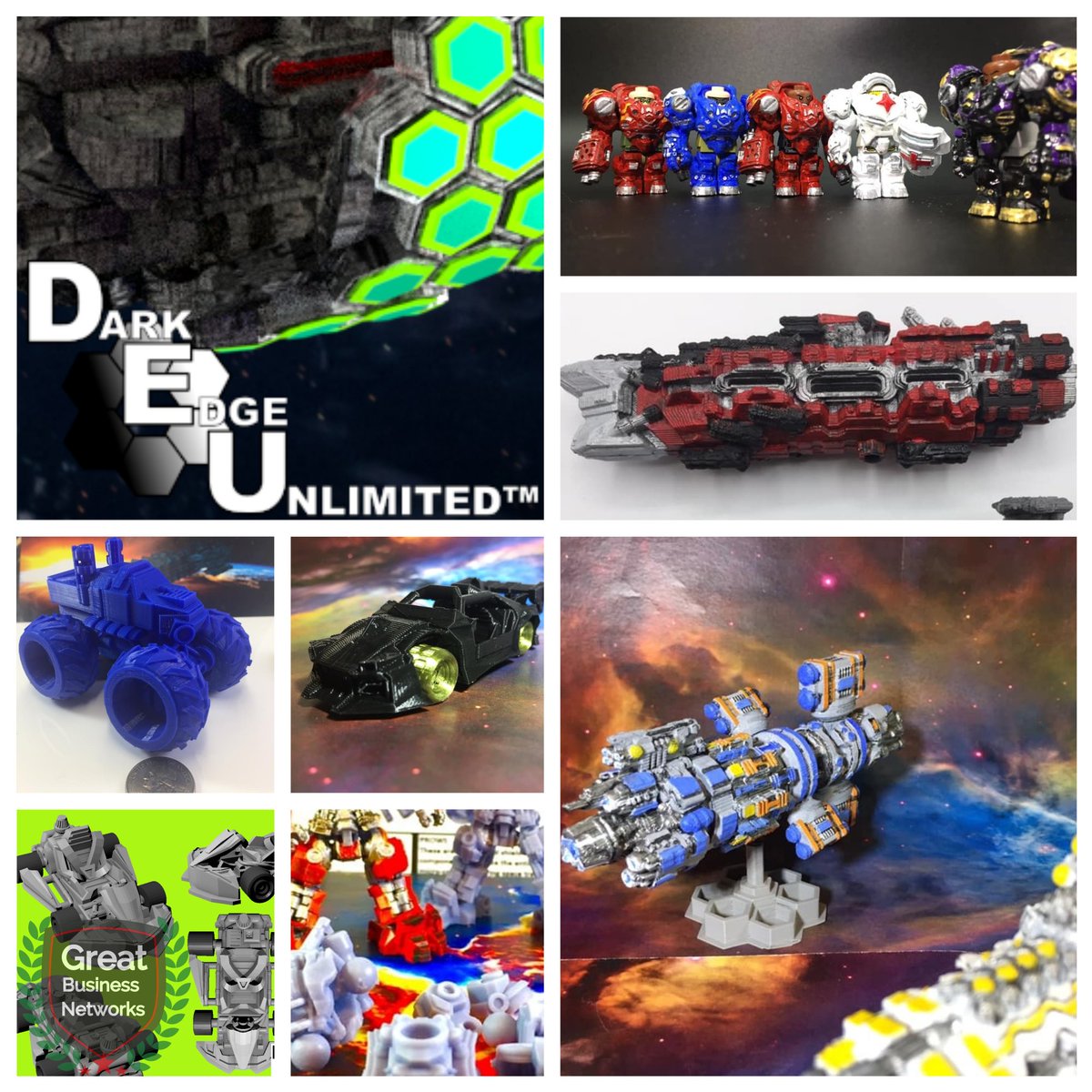 DigitalBrother's tweet image. PHENOMENAL EXTREME DETAIL STARSHIP &amp;amp; SCI-FI DESIGNS BY DARK EDGE UNLIMITED! GET YOURS NOW! etsy.me/2Ptnr8m
VEHICLES, BUILDINGS, CITIES, STARSHIPS, AND OTHER SCI-FI DESIGNS ADDED MONTHLY!