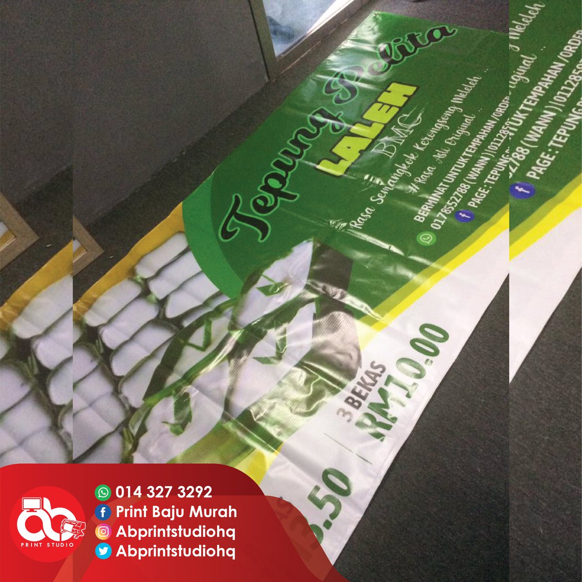 abprintstudio's tweet image. Banner Gerai @ Kedai 

Klik LINK di bawah untuk tempah sekarang !!
linktr.ee/abprintstudio