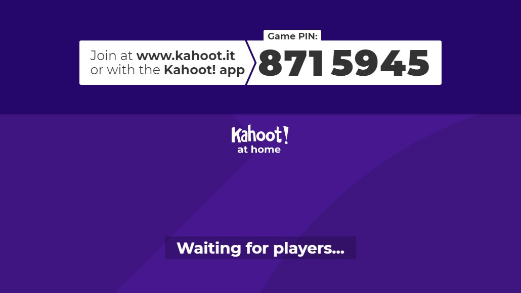 ChannelCurrie's tweet photo. #fyp #twitter #kahoot #kahootLIVE #LIVE #kahootgames #math #kahootmath #GOVIRAL #foryourpage #sunday #may #may302021 #JOIN JOIN MY KAHOOT QUICKLY 

Code: 8715945
Subject: Math https://t.co/S05H7FhC3s
