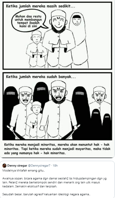 Ya,
Dimaklumi narasi oleh justru dari saudara kita Muslim sendiri ini

Dapat dilihat dari,
PERMOHONAN #CabutSKB2MenteriPendirianRumahIbadah, YANG TAK PERNAH DIANGGAP

Bukan demikian Yth. Bapak <a href="/YaqutCQoumas/">Yaqut Cholil Qoumas</a> <a href="/kemendagri/">Kementerian Dalam Negeri</a> <a href="/Kemenag_RI/">Kementerian Agama RI</a> ?

🙏<a href="/jokowi/">Joko Widodo</a> <a href="/DPR_RI/">DPR RI</a>

.
#IngatProtokolKesehatan✊
