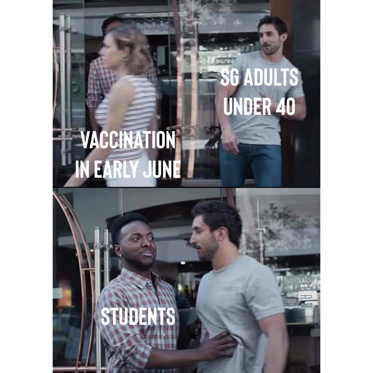 MrDerekFoo's tweet photo. Younger adults your time will come soon! #vaccination #sgcovid https://t.co/XqRAFmouRY