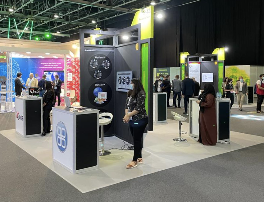 The Pervade team in the #UAE are doing a fantastic job at #GISEC, the largest Gulf InfoSec show - meeting people in a spacious and safe environment 😷