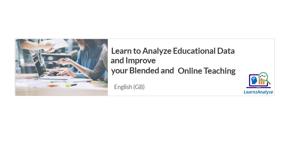 learn2analyze's tweet image. The #Learn2Analyze #MOOC will remain open for completion for the Certificates (A &amp;amp; B) until 6th June. 
To review the MOOC content &amp;amp; complete the Final Assessments: learn2analyse.eu/proj/l2a-mooc/ 
Good Luck!!! 🍀 #LearningAnalytics #onlineteaching #schoolteachers #instructionaldesigner