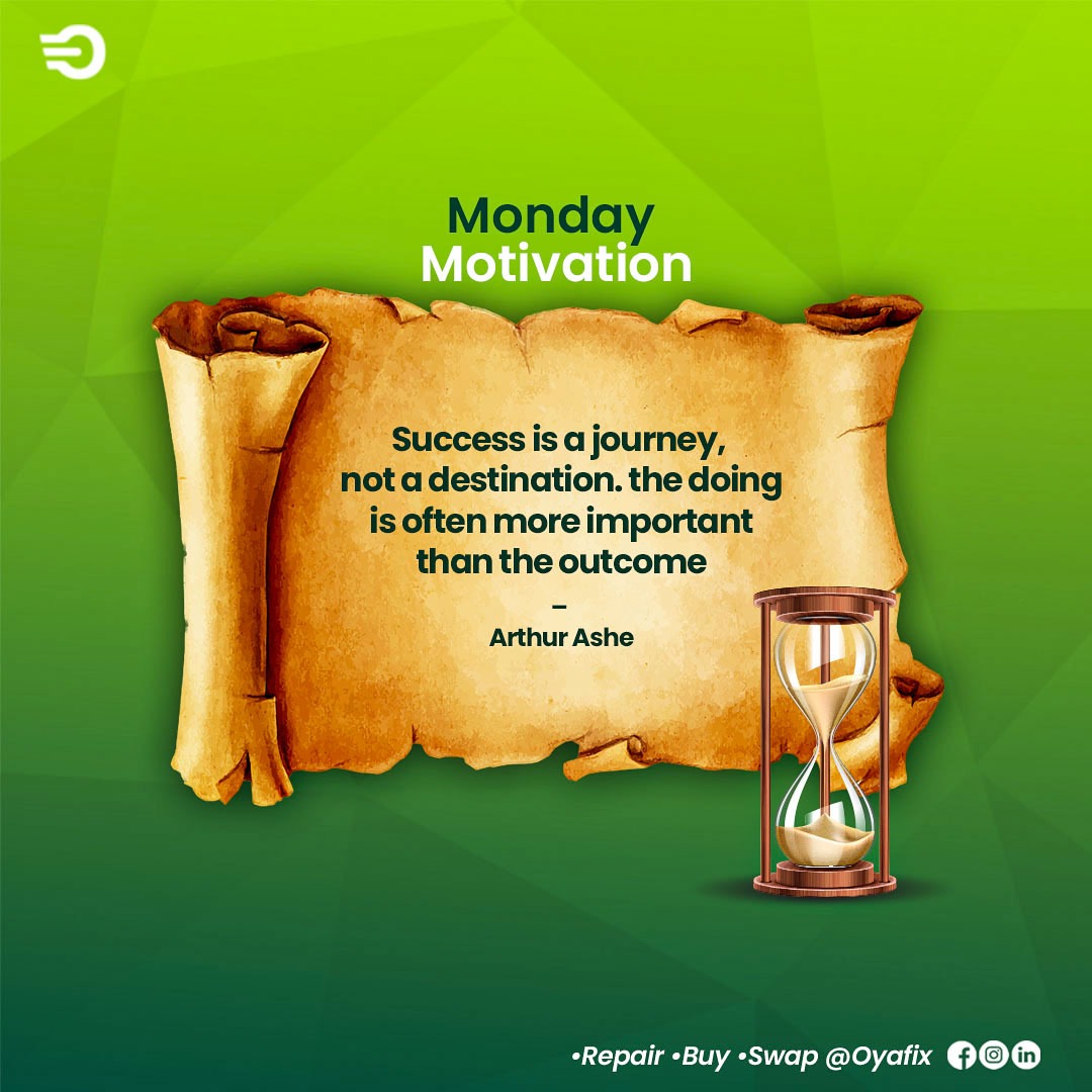 Oyafix's tweet photo. The road to success and the road to failure are almost exactly the same.
Opportunities don't happen. You create them. Ensure You explore all opportunities available to you to the fullest maximum.
Do have an awesome work week.
.
.
#Oyafix #samsung #iphone #apple #smartphone https://t.co/lcMa24cb3u