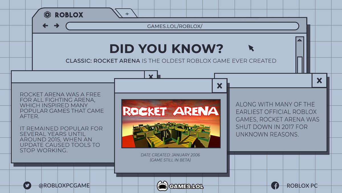 RobloxPCgame's tweet image. Did You Know?
bit.ly/2GssOA2
#roblox #robloxpc #gameslol