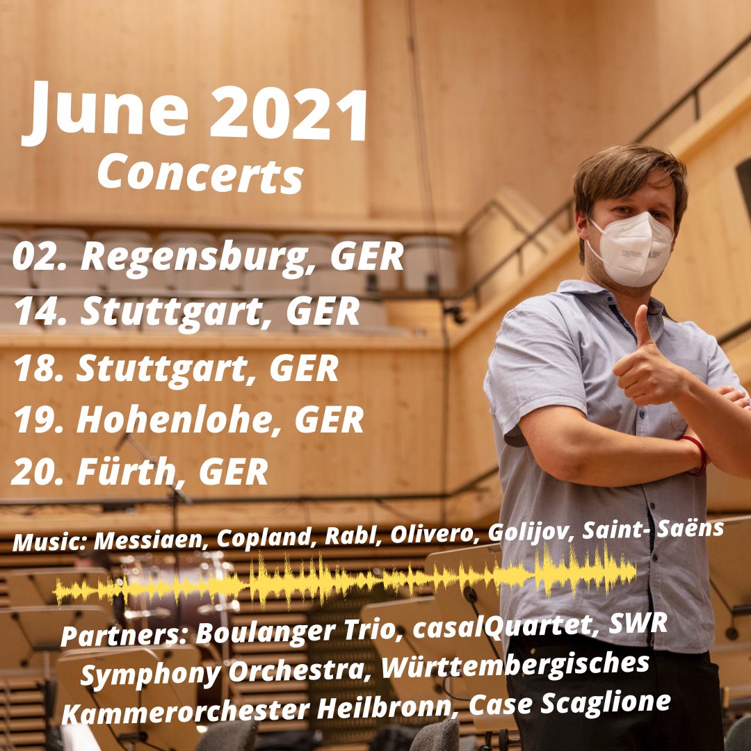 LOOKING FORWARD TO REAL CONCERTS THIS MONTH!!
See you there!
#sebastianmanz #sebastianmanzclarinet #clarinetist #clarinetplayer #clarinet #klassik #clarinette #klarinette #clarinetconcerto #clarinete_lovers #classicmusic

Photo Copyright: Lukas Strieder &amp; Andreas Domjanić