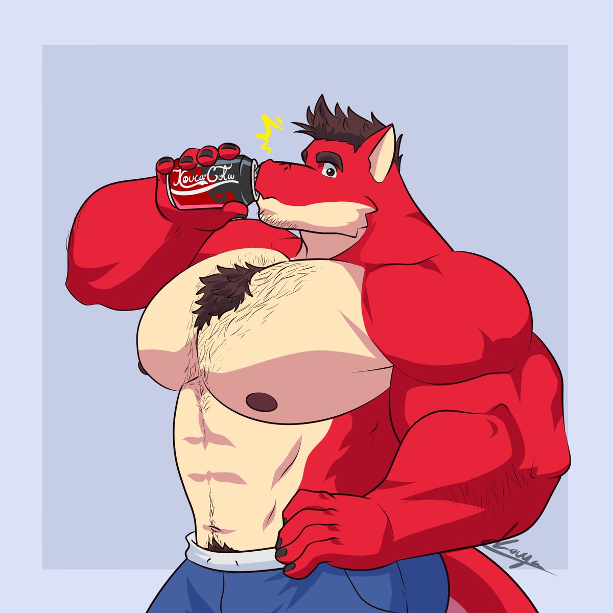 KoutatoArts's tweet photo. Need a tissue? 👀

Comm for @MassimoDragon https://t.co/tC9ZApZFoj