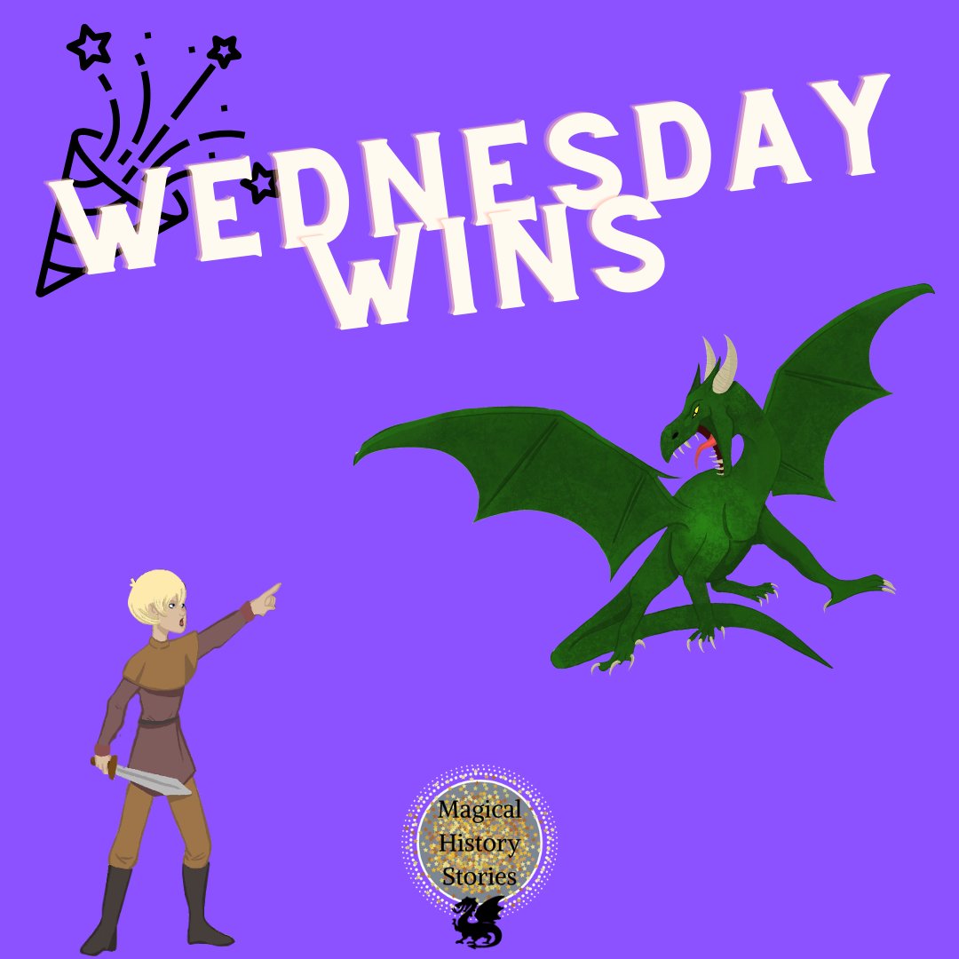 Magical_History's tweet photo. What have you done today to make you feel proud! It's Wednesday, tell us your wins!
They can be big, small, extravagant. Have you tidied up? Been for a walk? Finished your book? Graduated astronaut training...?

#wednesdaywins #HumpDayMotivation #magicalhistorystories https://t.co/ZIh0oShMih