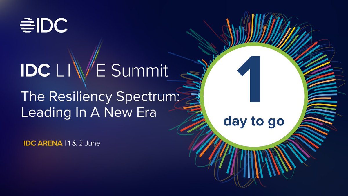 idcapevents's tweet photo. Happening tomorrow! #IDCLIVE 2021 kicks off on June 1 for a 2-day event that will bring together #IT, #HR, #Finance, #Marketing & #Operations. All of these have key roles to play in advancing their organizations' #digital agendas. Don't miss the show on https://t.co/5bczNbh19g https://t.co/encr47rAU7