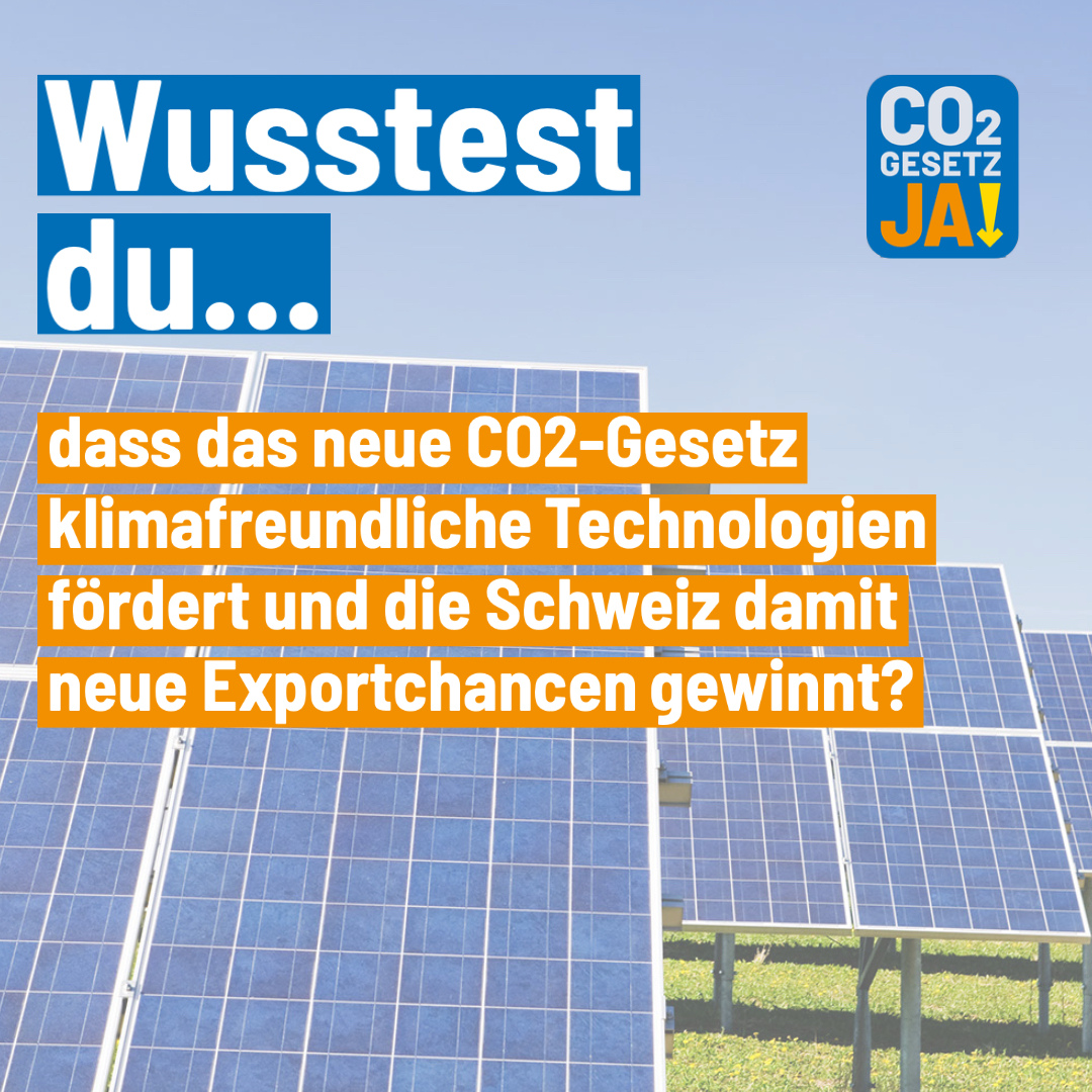 #CO2Gesetz #loiclimat #CO2GesetzJa <a href="/JaCO2Gesetz/">JA zum CO2-Gesetz</a> @CO2GesetzJa