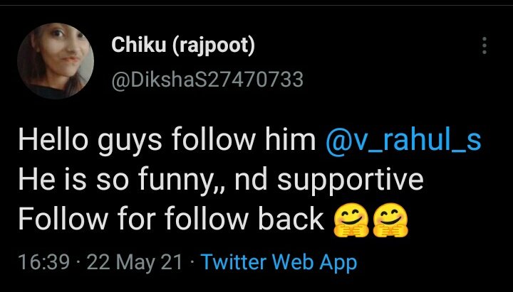 v_rahul_s's tweet photo. Thank-you 😲😳 Thank you so much 🙏🙏🙏 https://t.co/RE0HbpfUza