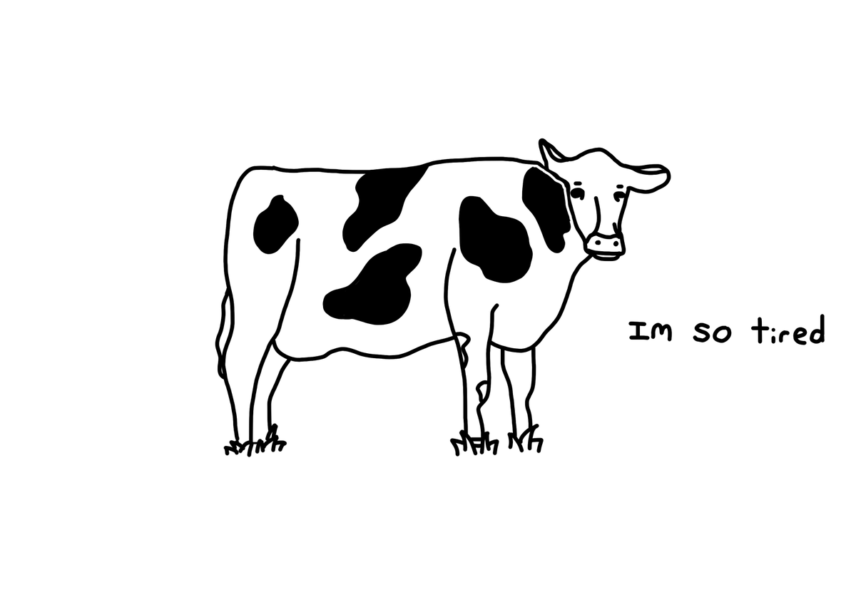 baddrawnanimals's tweet photo. cow https://t.co/oJvLUYmZy0