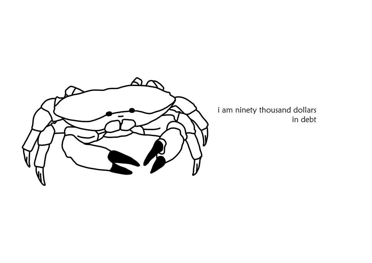 baddrawnanimals's tweet photo. crab https://t.co/ImQiOjonm8