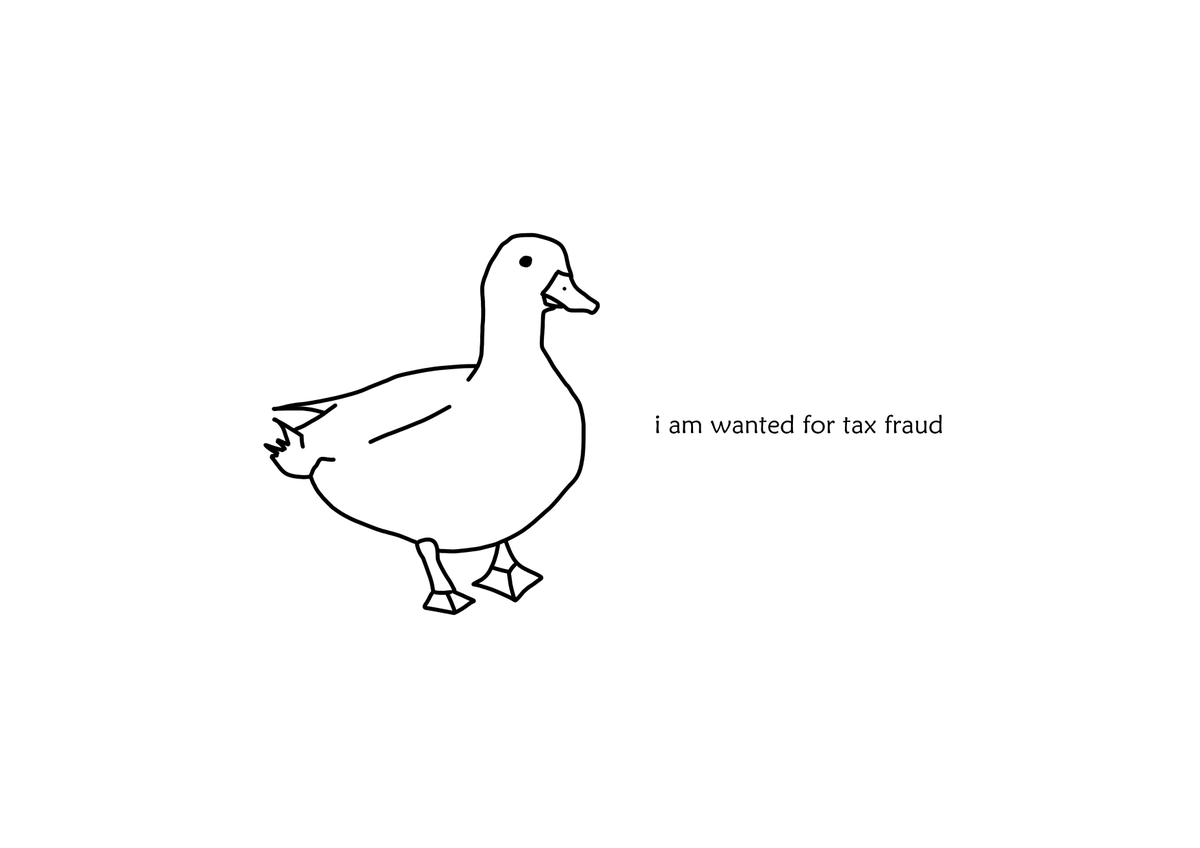 baddrawnanimals's tweet photo. duck https://t.co/Tg8eOBveno