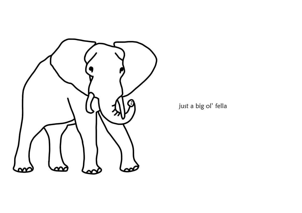 baddrawnanimals's tweet photo. elephant https://t.co/b6Y7vLy2tk