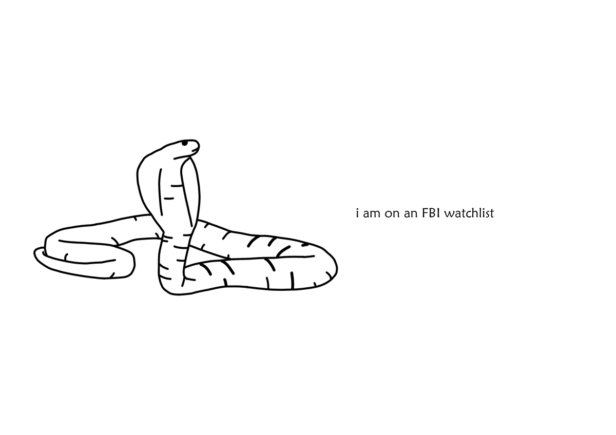 baddrawnanimals's tweet photo. snake https://t.co/Yd9uwRMAxo