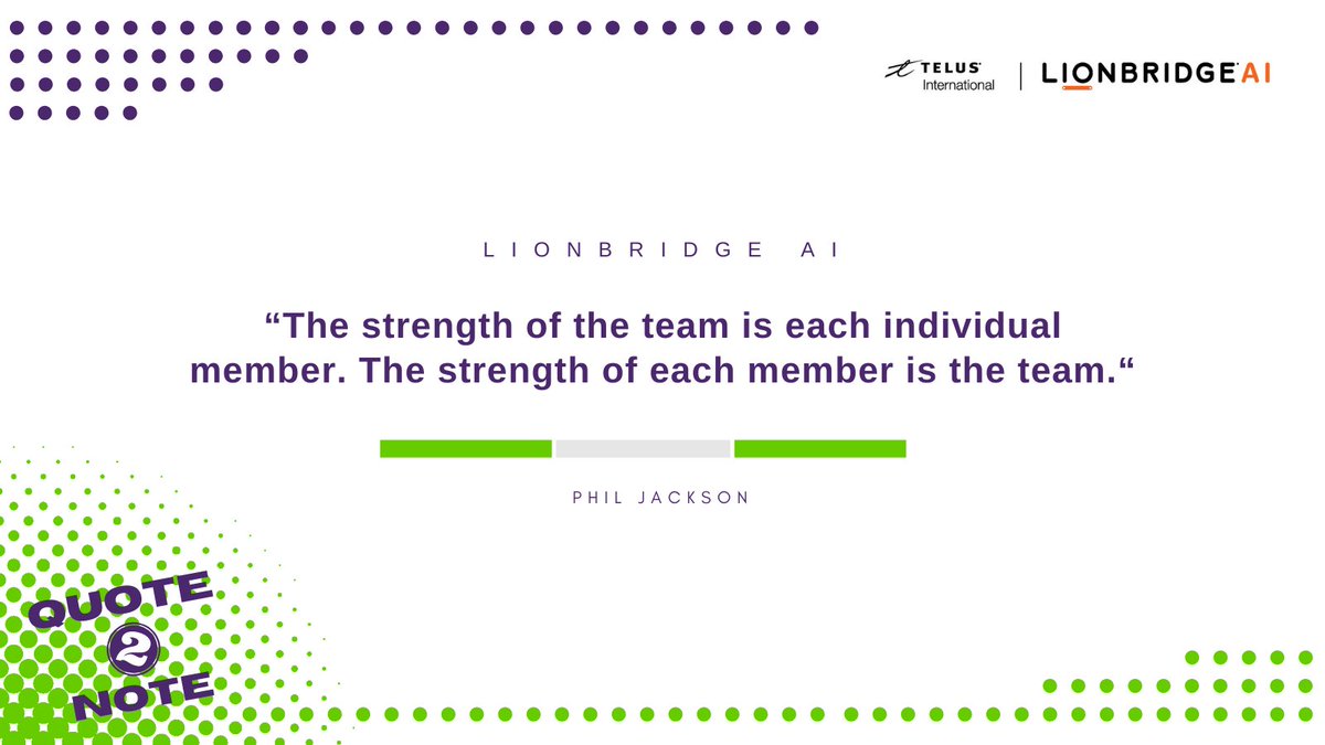 AICommunitybyTI's tweet photo. How's your Wednesday going? Today's #Quote2Note is about team work! 

#teamworkmakesthedreamwork https://t.co/xkCHGrS19n