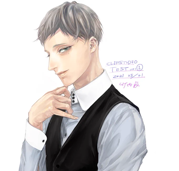以前(05/01)にアップしたイラスト

ホクロと右目睫毛を描き忘れていたのでので加筆&その他を微修正しました。 