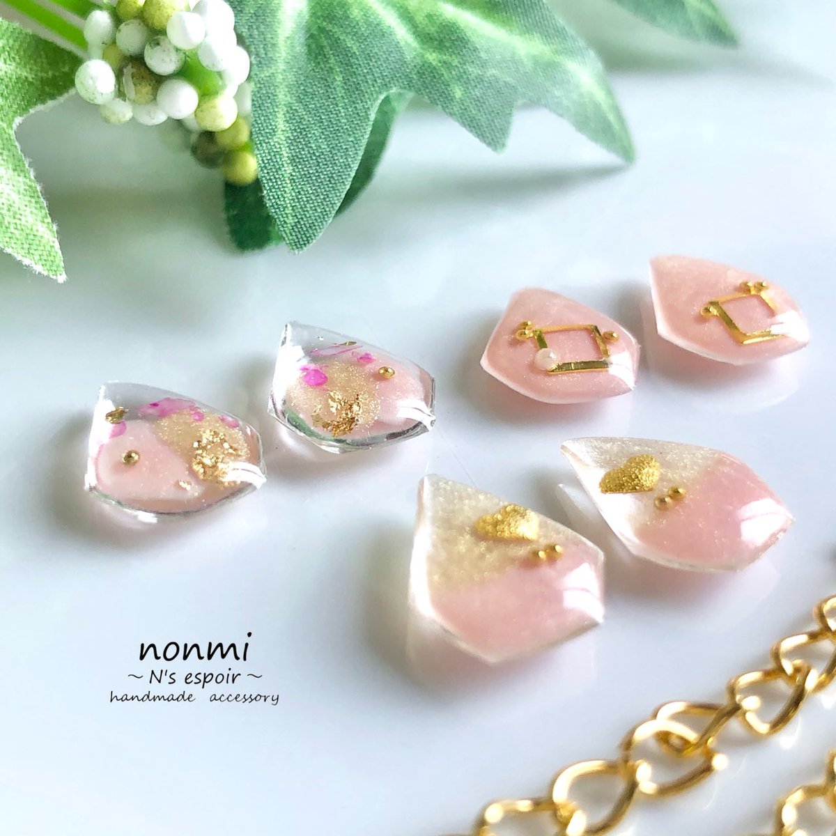 NsNonmi's tweet photo. ✨new✨design✨
小粒のレジン✨ https://t.co/6XNzC3aHQN