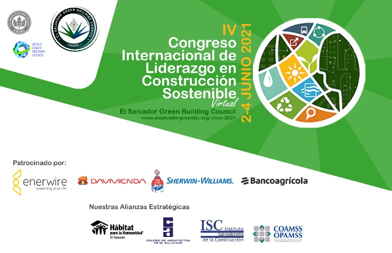#IVCILCS2021 #Congress
Por supuesto tendremos conferencia de invitados nacionales e internacionales, donde compartimos experiencias, innovaciones y trabajo realizado en pro de la construcción sostenible, en ES y LATAM.

🎆 #IVCILCS2021
📅 2,3 y 4 Junio
⏲️ 4:30 p.m. a 7:30 p.m.
+