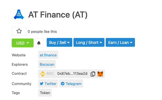 ATFinance_'s tweet photo. AT Finance has been listed on CoinGecko 🌊🌊🌊🌊🌊

Come on Let's Go🚀🚀🚀🚀🚀 https://t.co/mEuI6TfcUL