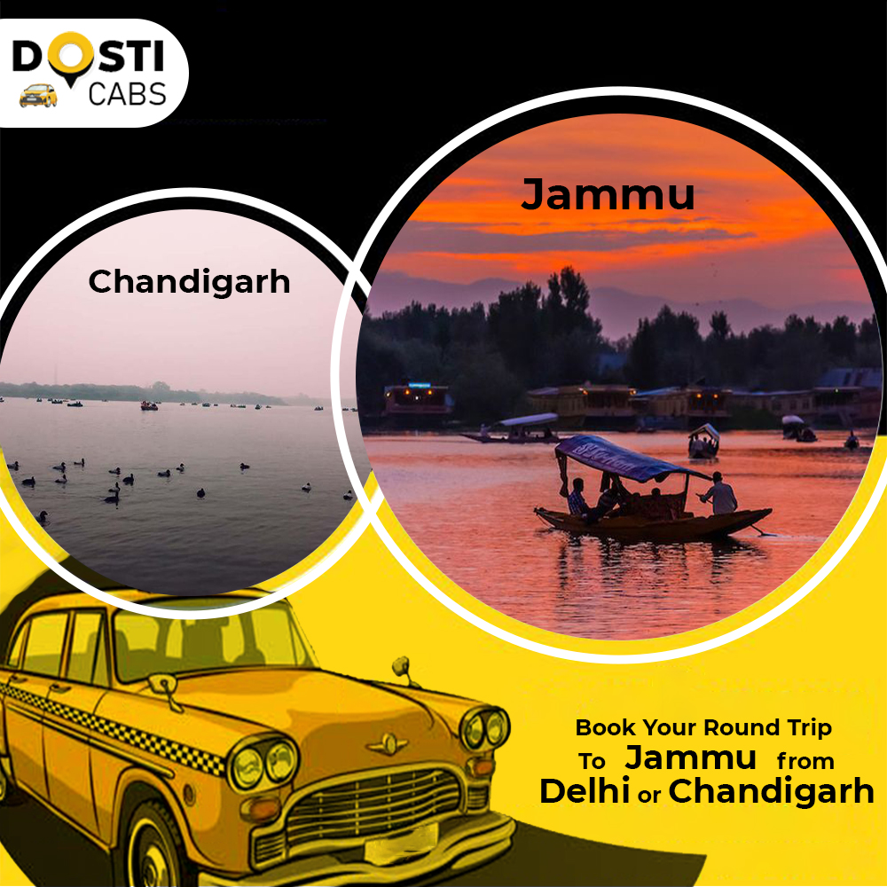Customers can book a cab in Chandigarh to Jammu cabs with ease.
You can either book through the website dosticabs.com or by giving us a
call at +91 7500450008 on our 24X7 customer service number.
The booking process is transparent, intuitive and easy.