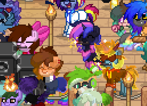 Flusk_Flurry's tweet photo. At BABSCon with @realchaosmaker and @Heartstrings171 ^^ #BABSLAB https://t.co/Q0RdCYYJnv