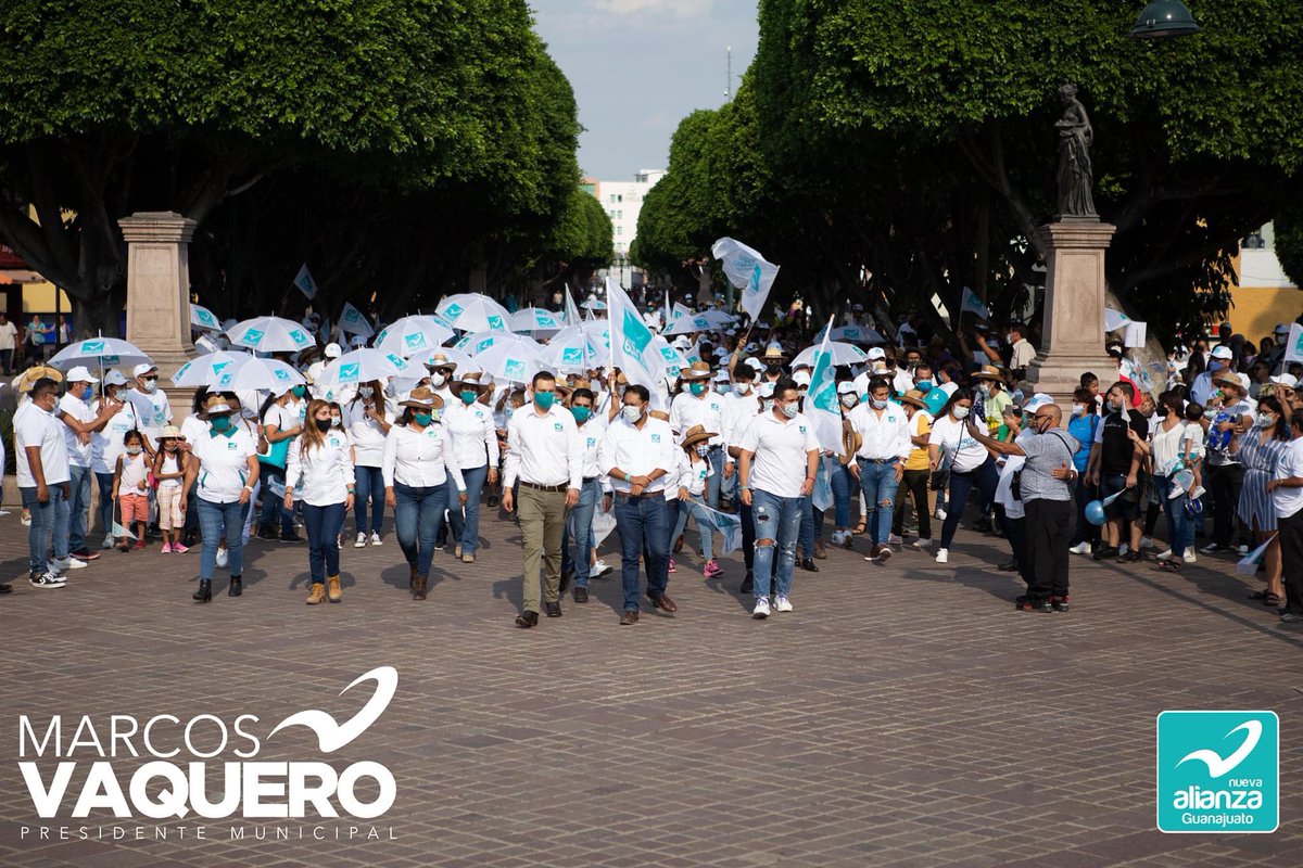 AntonioCSot's tweet photo. Gran cierre de campaña el que tuvimos con los candidatos de Nueva Alianza Guanajuato.

No cabe duda, seguimos avanzando. 

#NuevaAlianzaGuanajuato
#SerNoParecer https://t.co/JhCngeLLzO