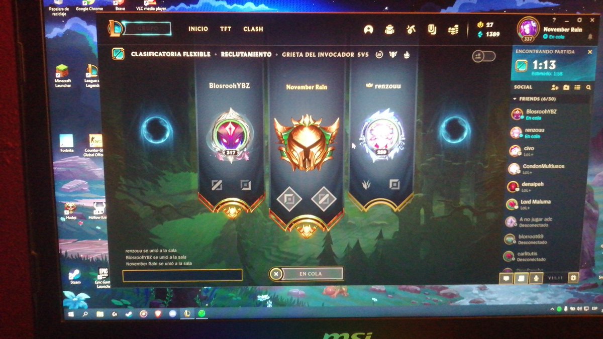 De perra con los panas