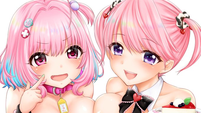 ピンク髪コラボイラスト、支援サイトに高画質ver.+差分イラストアップしました☆
見えちゃってるのも愛でてください♡
FANBOX https://t.co/VI7buzpslC
Fantia https://t.co/wDQgFCxwT9 