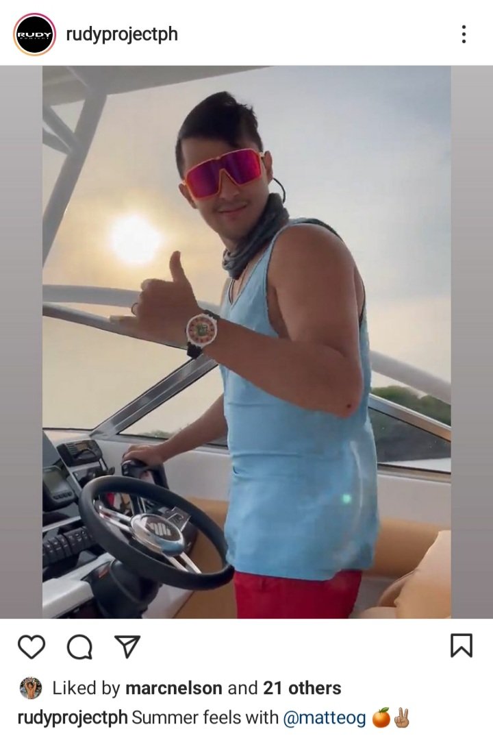 M_____F_____G's tweet image. Matteo Guidicelli #RudyProjectph
@RudyProjectPH 🕶