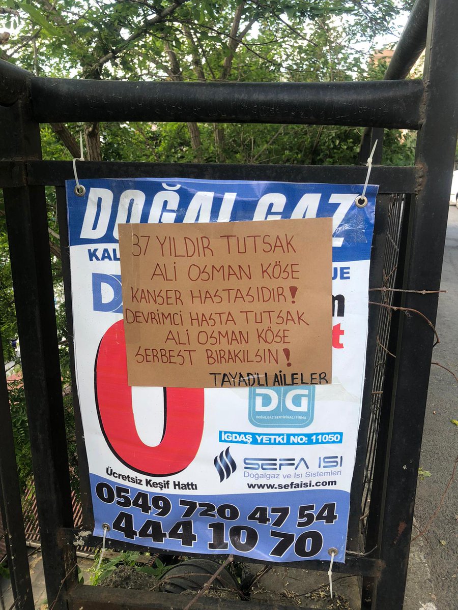 TAYAD'LI AİLELER 30 Mayıs tarihinde Güzeltepe Mahallesinde 4 adet duvar gazetesi astı. 
Asılan  Gazetelerde; 
Direnen İkizdere halkı Edibe Özçelik, Akp Faşizmi tarafından katledilen Şenyaşar ailesi ve Akp Faşizmi tarafından  katledilmek istenen Ali Osman Köse konuları işlendi.