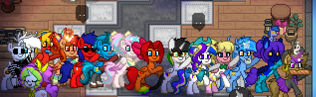 StarryFlame's tweet photo. Congaaaaaaa #BABSLAB #Ponytown
all the names or twitter handles or some it wont let me) https://t.co/e642OM5gg5