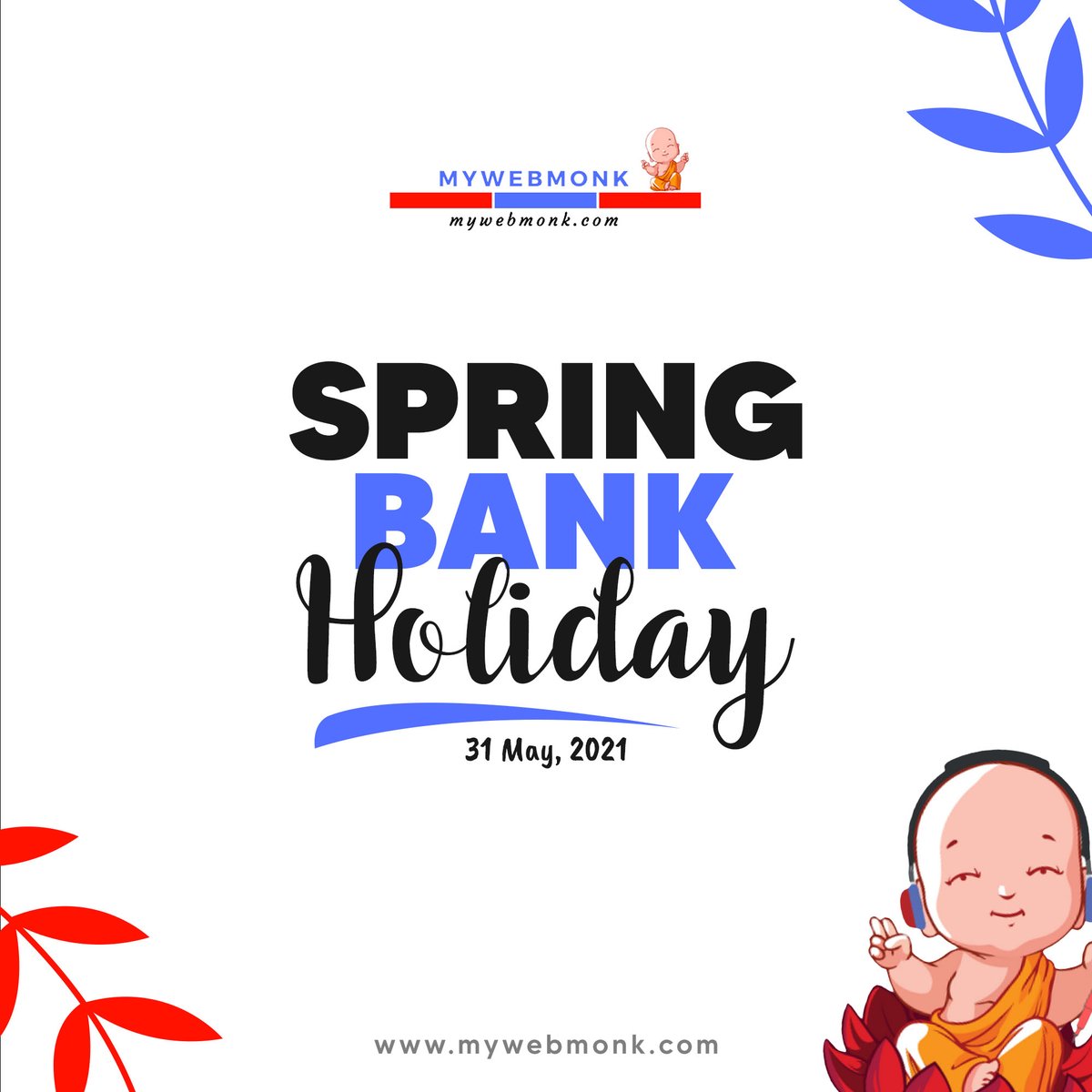 mywebmonk's tweet image. Spring Bank Holiday

#mywebmonk #contentwriting #businessvideoagency