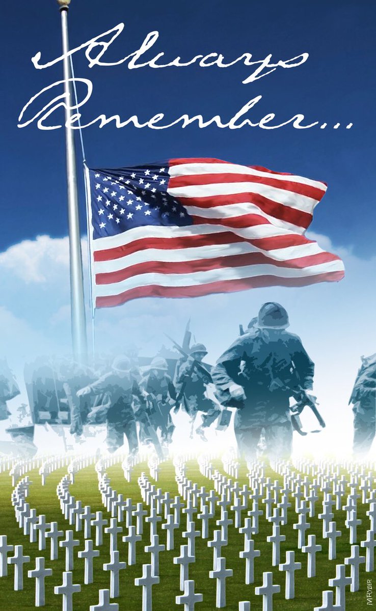 We live in the land of the free because of the sacrifices of the brave. We are grateful.